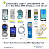 Silver Conductive Glove Pair | One Size Fits Most