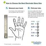 Silver Conductive Glove Pair | One Size Fits Most