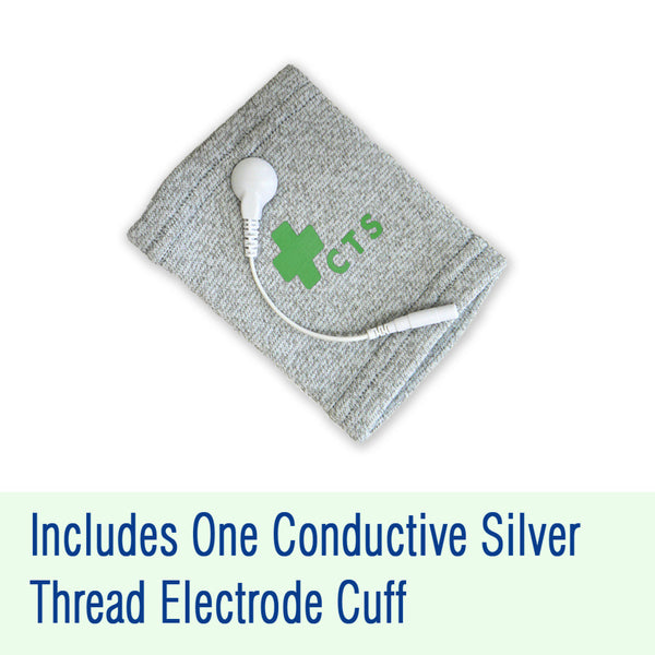 Premium Conductive Silver Thread TENS Electrode Cuff Package for Pain –  Conductive Therapy Shop