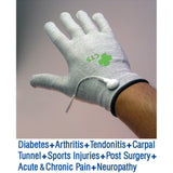 Conductive Electrode Gloves Pair Package