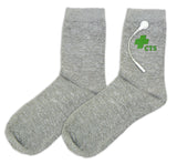 Silver Conductive Sock Pair