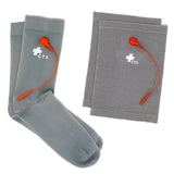Surgical Grade Electrode Socks & Knee Sleeves Package