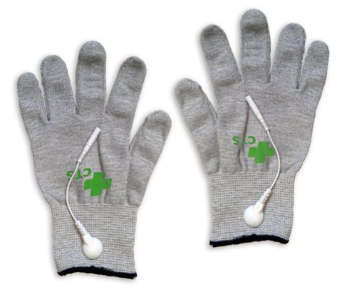 Silver Conductive Glove Pair | One Size Fits Most